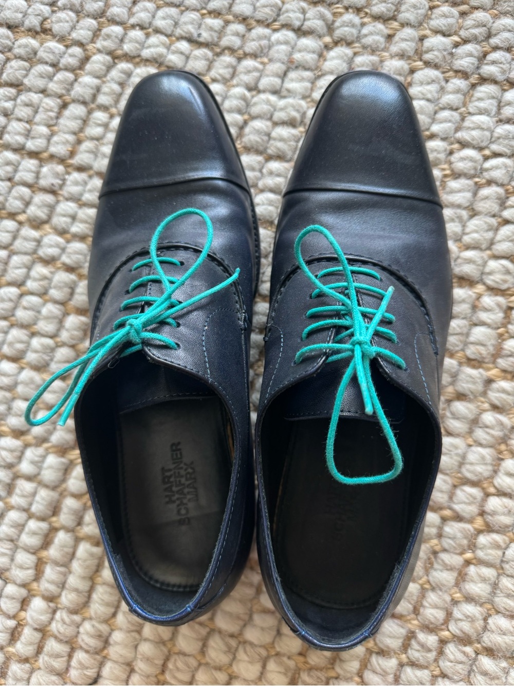 Men’s Hart Shaffner Marx leather shoes size 10